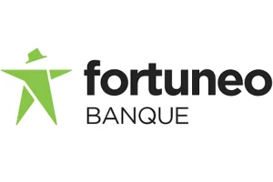 logo fortuneo, banque en ligne du Crédit Mutuel Arkéa