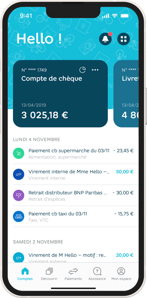 Meilleure application bancaire Gérer ses comptes sur mobile