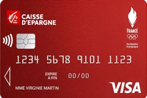Carte bancaire Caisse d'Epargne Visa Classic