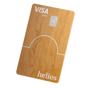 carte bancaire bois